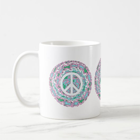 Mug Psychedelic Peace (Gauche)
