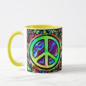 Mug Psychédélic peace sign (Gauche)