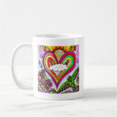 Mug Psychédélic Rainbow Heart (Gauche)