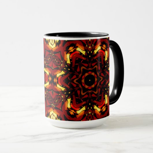 Mug psychédélique (Devant droit)