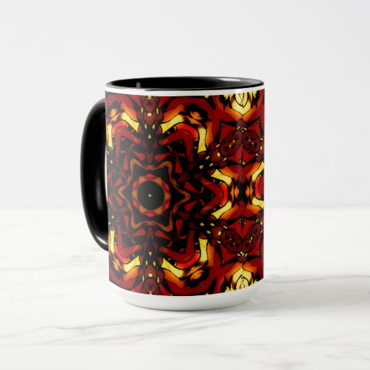 Mug psychédélique (Devant gauche)