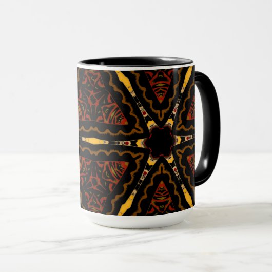 Mug psychédélique (Devant droit)