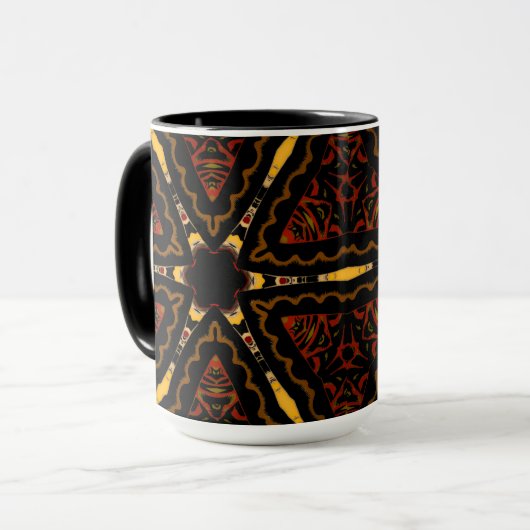 Mug psychédélique (Devant gauche)