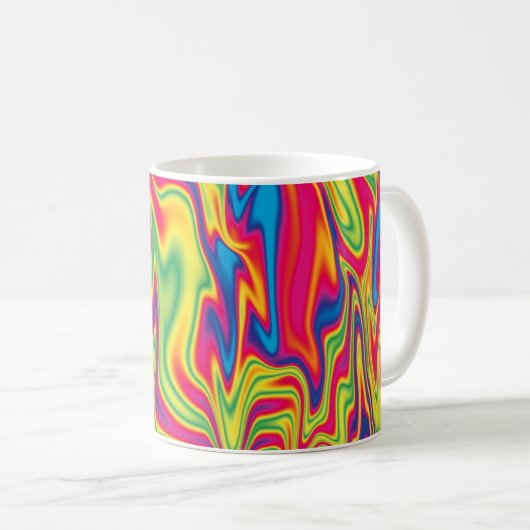Mug psychédélique (Devant droit)