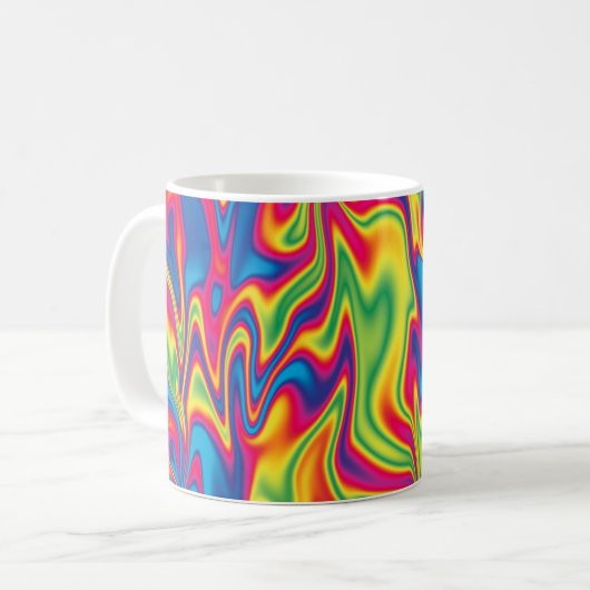 Mug psychédélique (Devant gauche)