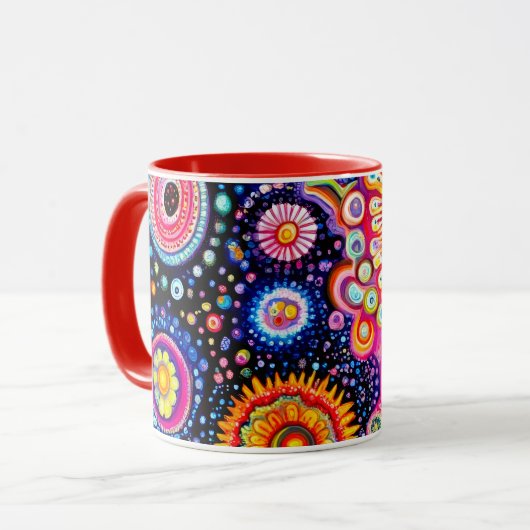 Mug Psychédélique (Devant gauche)