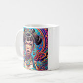 Mug Psychédélique Dis quoi ! Art (Devant gauche)