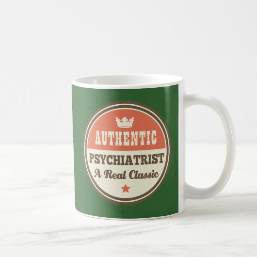 Mug Psychiatre authentique un vrai classique (Droite)