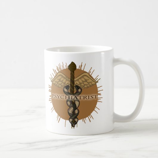 Mug Psychiatre Caducée (Droite)
