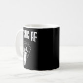 Mug Psychic Af Funny New Age Occult Tarot Clairvoyant  (Devant gauche)
