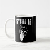 Mug Psychic Af Funny New Age Occult Tarot Clairvoyant  (Gauche)