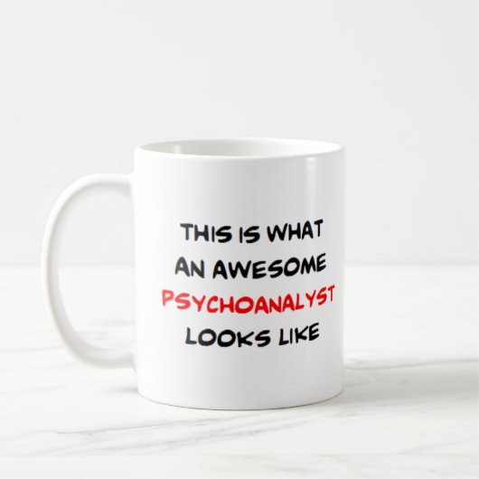 Mug psychoanalyst, awesome  (Gauche)
