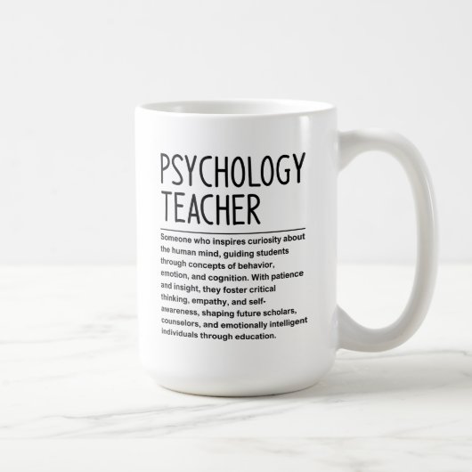 Mug Psychologie (Droite)