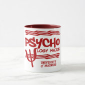 Mug Psychologie Musique majeure - choisir style & coul (Centre)