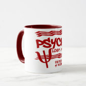 Mug Psychologie Musique majeure - choisir style & coul (Devant gauche)