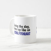 Mug Psychologue éducatif au cours de la journée (Devant gauche)