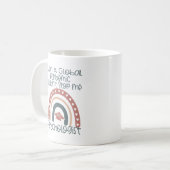 Mug Psychologue PsyD Doctorat Cadeau 2021 (Devant gauche)