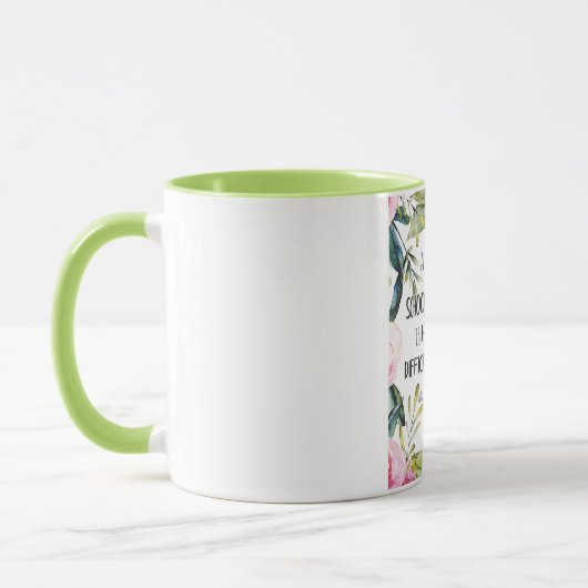Mug Psychologue scolaire Décor de bureau Appréciation  (Gauche)
