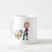 Mug Psychothérapie Conseil et thérapie (Devant gauche)