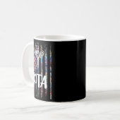 Mug Pta Therapist American Flag Physical Therapy Assis (Devant gauche)