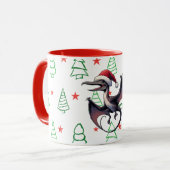 Mug Pterodactyle de Noël (Devant gauche)