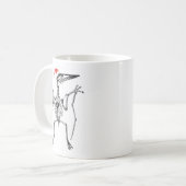 Mug Pterodactyle de Noël (Devant gauche)