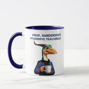 Mug Ptérodactyle en blazer et col roulé