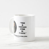 Mug Puanteur de poissons et de visiteurs de Benjamin (Devant gauche)