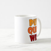 Mug Pub Quiz Wiz Funny Trivia Challenge Design (Devant droit)