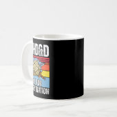 Mug Pub Retro Vintage Adhdandd Roll Pour Concentration (Devant gauche)
