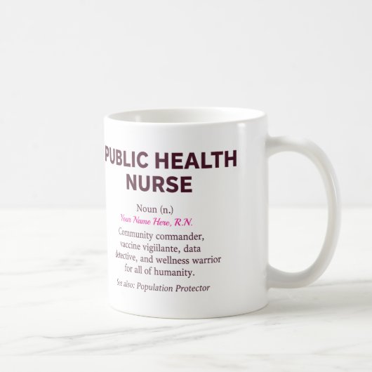 Mug Public Health Nurse Definition (Droite)