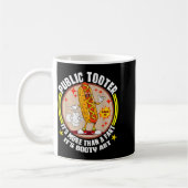 Mug Public Tooter Funny Inappropriate Embarring Adult (Gauche)