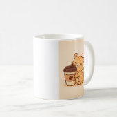 Mug Publications de chats mignons (Devant droit)