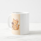 Mug Publications de chats mignons (Devant gauche)