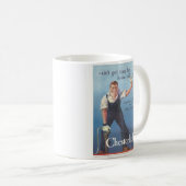 Mug Publicité Chesterfield Cigarettes vintage (Devant droit)