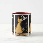 Mug Publicité de cru de bicyclettes d'Opel (Centre)