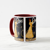 Mug Publicité de cru de bicyclettes d'Opel (Devant gauche)
