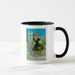 Mug Publicité de festival de Portola (danseur)
