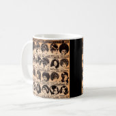 Mug publicité de perruque du début des années 70 (Devant gauche)