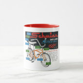Mug Publicité de vélo vintage (Centre)