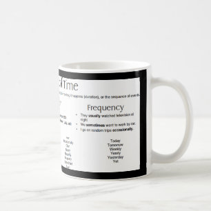 Mug Publicité du temps - Mots