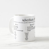 Mug Publicité du temps - Mots (Devant gauche)