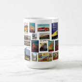 Mug Publicité ferroviaire vintage (Centre)