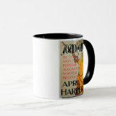 Mug Publicité par affichage harpiste de "Jeanne d'Arc" (Devant droit)