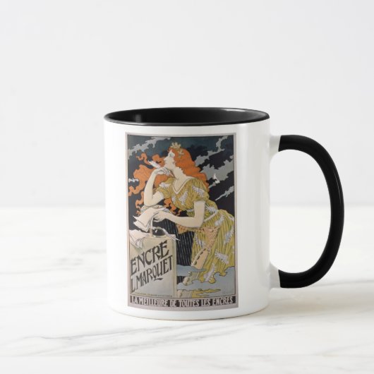 Mug Publicité par affichage 'L. Marquet Ink, le (Droite)