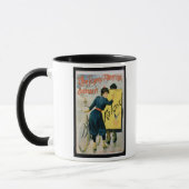 Mug Publicité par affichage 'la bicyclette (Gauche)
