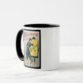 Mug Publicité par affichage 'la bicyclette (Devant gauche)