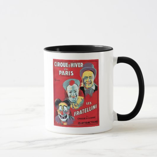 Mug Publicité par affichage le 'd'Hiver De Paris de (Droite)
