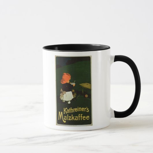 Mug Publicité par affichage pour le 'malt Coffee de (Droite)