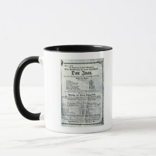 Mug Publicité par affichage une représentation de 'D